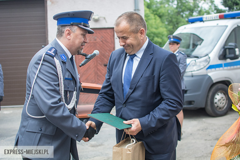 Pożegnali komendanta policji