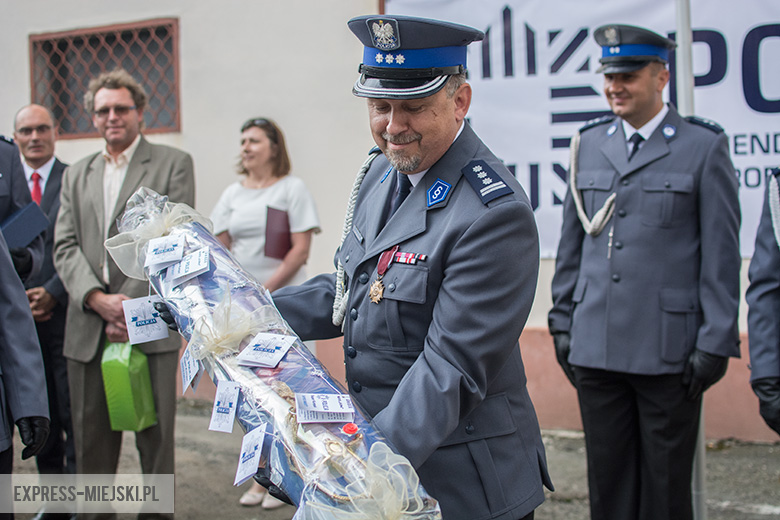 Pożegnali komendanta policji
