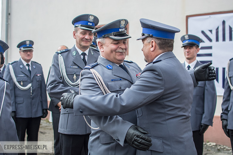 Pożegnali komendanta policji