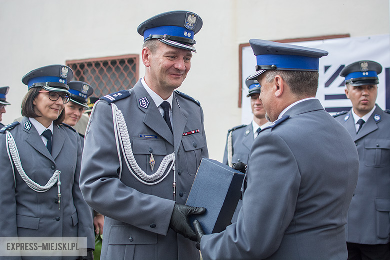 Pożegnali komendanta policji