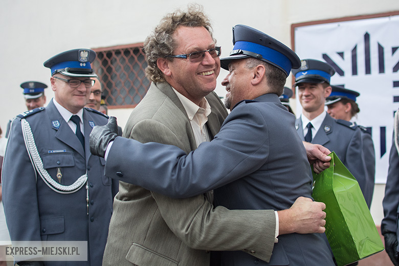 Pożegnali komendanta policji