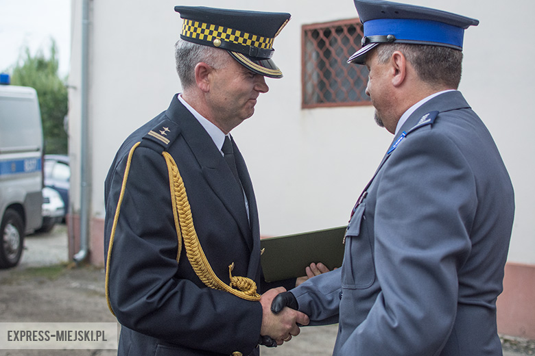 Pożegnali komendanta policji