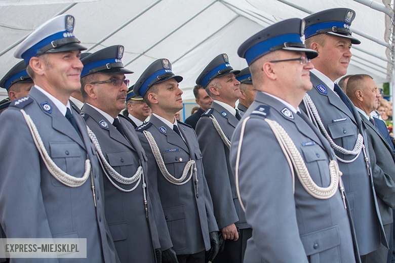 Pożegnali komendanta policji