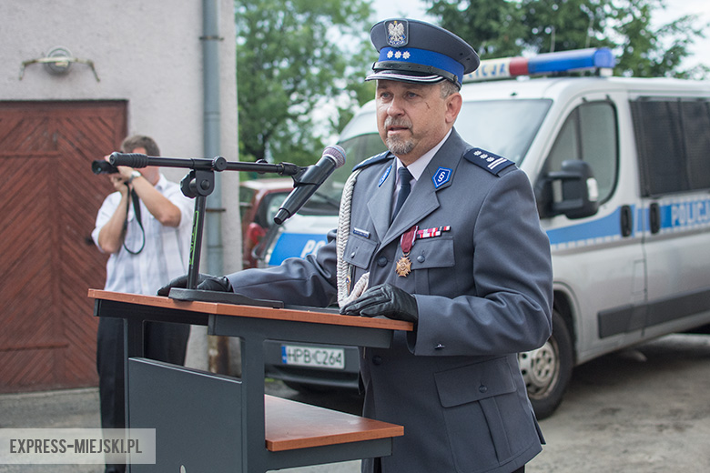 Pożegnali komendanta policji