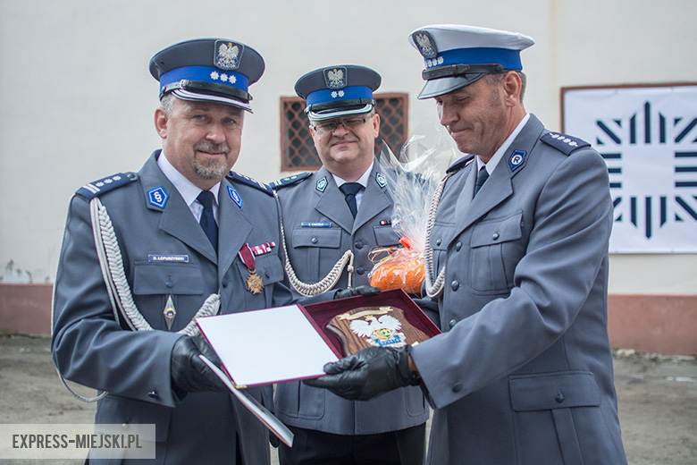 Pożegnali komendanta policji