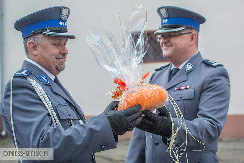 Pożegnali komendanta policji