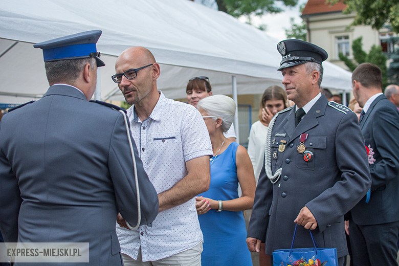 Pożegnali komendanta policji
