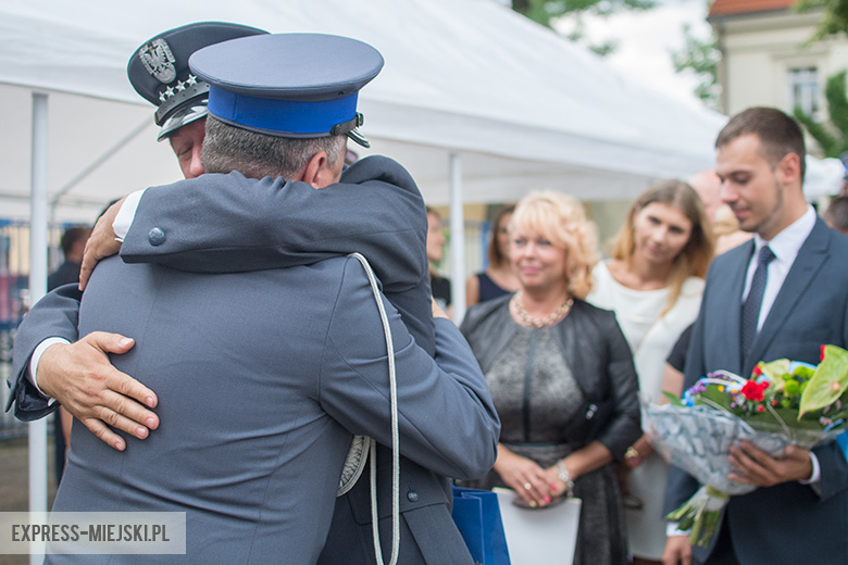 Pożegnali komendanta policji
