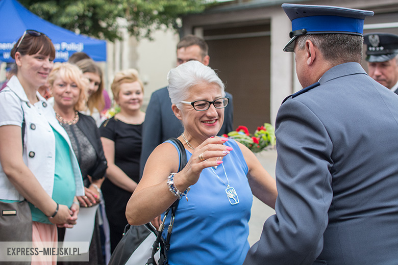 Pożegnali komendanta policji