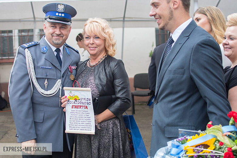 Pożegnali komendanta policji