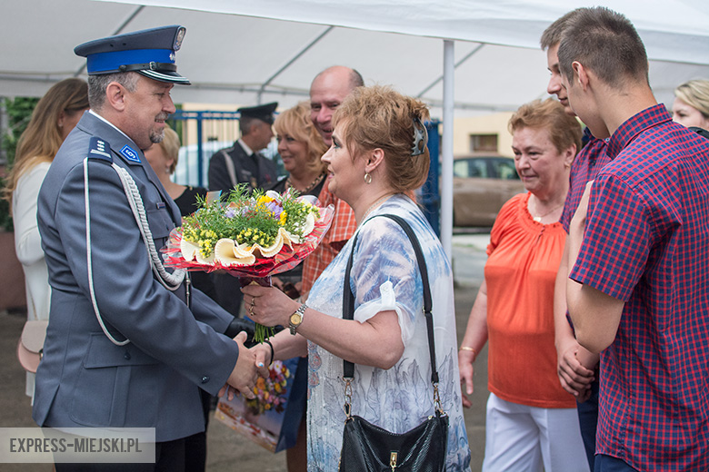 Pożegnali komendanta policji