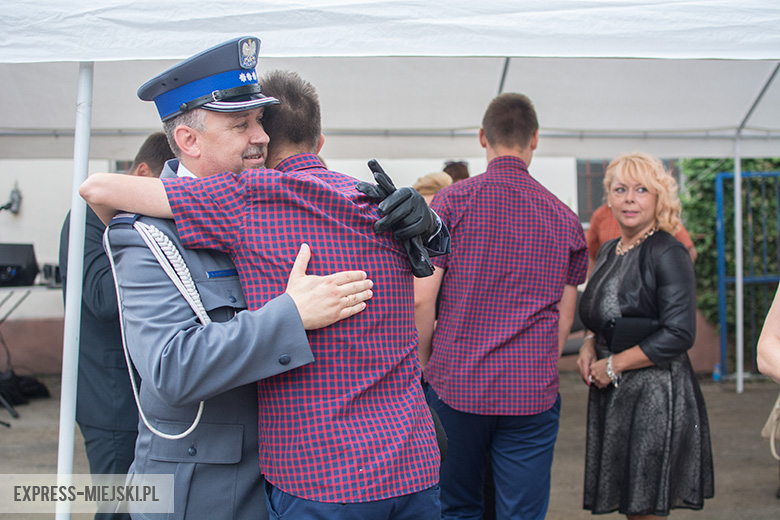Pożegnali komendanta policji