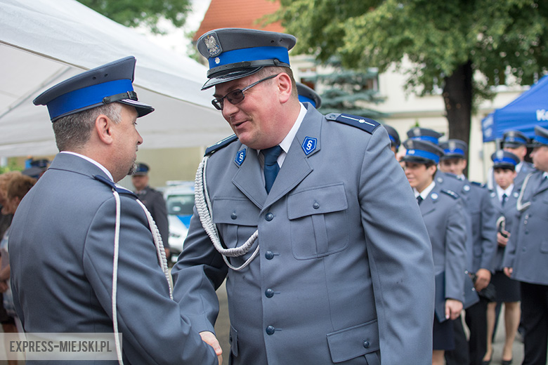 Pożegnali komendanta policji