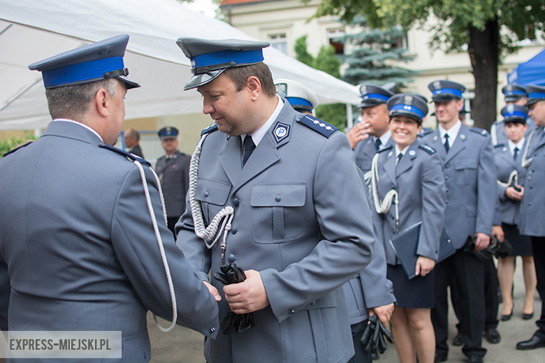 Pożegnali komendanta policji
