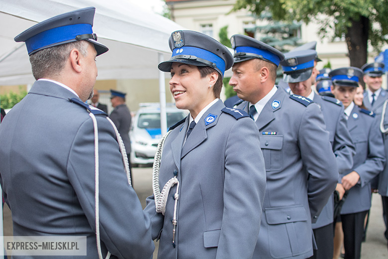 Pożegnali komendanta policji