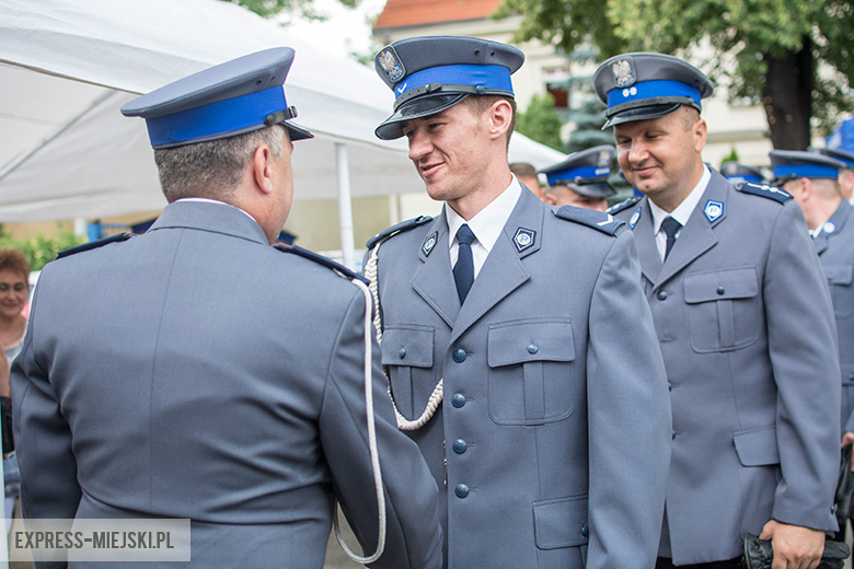 Pożegnali komendanta policji