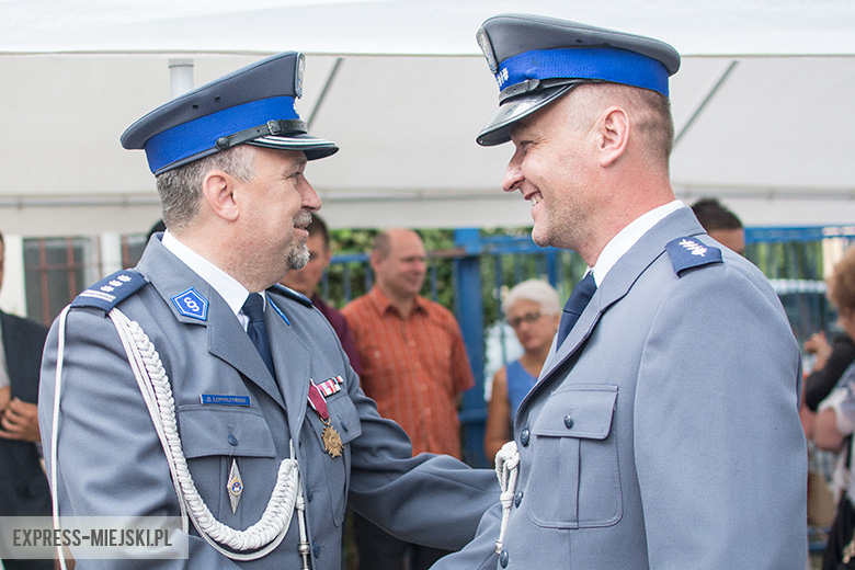 Pożegnali komendanta policji