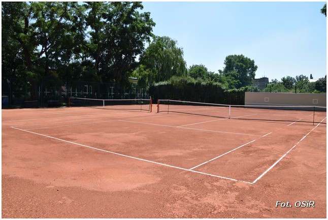 Korty tenisowe w Środzie Śląskiej