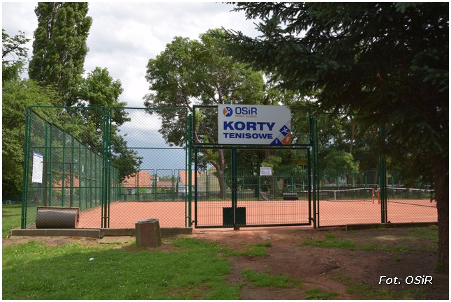 Korty tenisowe w Środzie Śląskiej