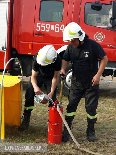 Zawody strażackie w Lusinie