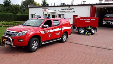 Nowy wóz strażacki OSP Miękinia