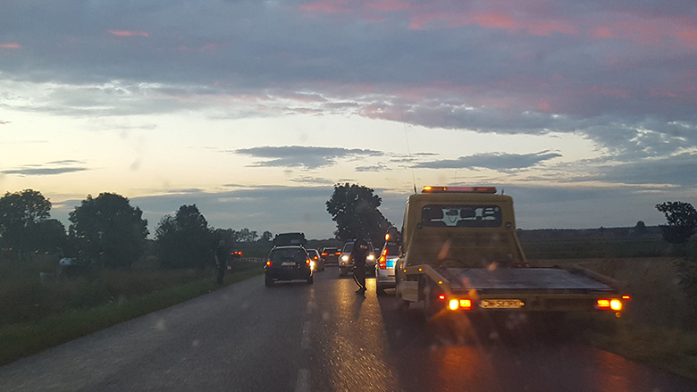 Wypadek za Cesarzowicami