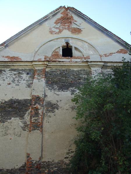 Wschodnia ściana pałacu