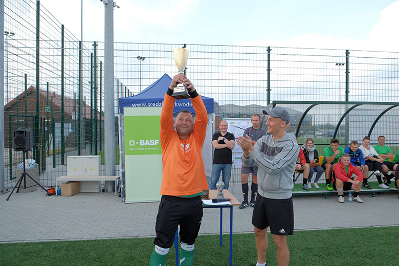I miejsce - drużyna BASF 1