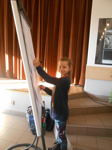 Spotkanie uczniów z pisarką