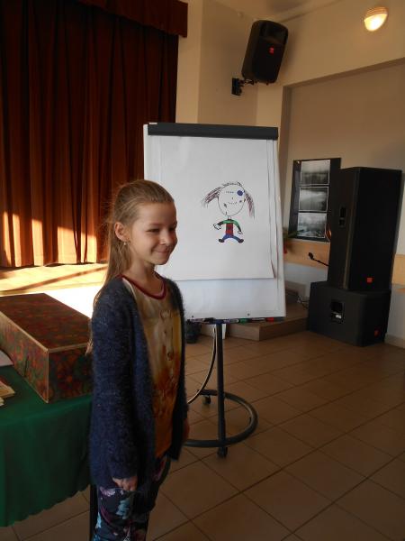 Spotkanie uczniów z pisarką