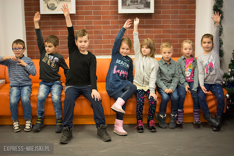 Mikołaj w bibliotece
