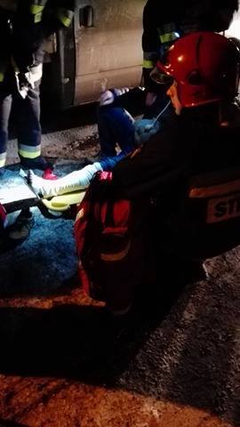 Potrącenie pieszego w Jarosławiu