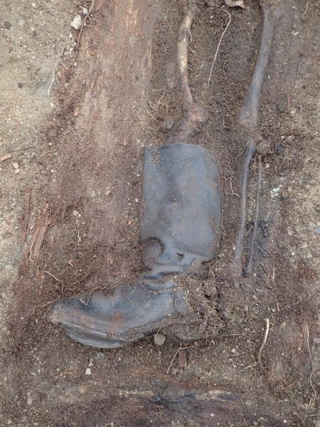 Odnaleziony grób w Michałowie