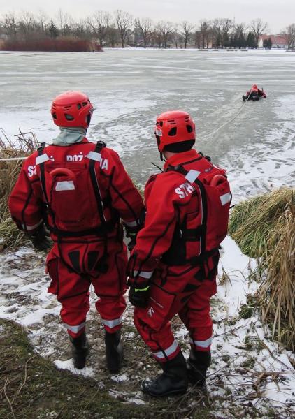 Szkolenie strażaków na Kajakach