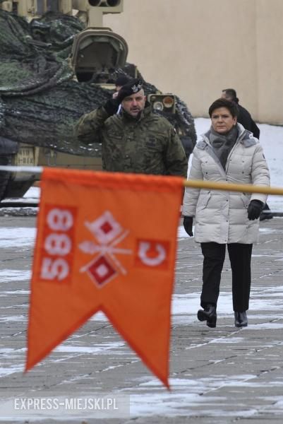 Żagań - Powitanie wojsk amerykańskich w Polsce