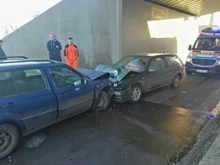 Kolizja w Chomiąży