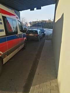 Kolizja w Chomiąży