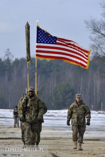 Wspólne szkolenie wojsk polskich i amerykańskich