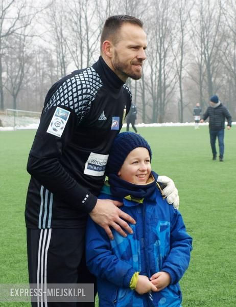 Mecz WKS Śląsk Wrocław w Środzie Ślaskiej