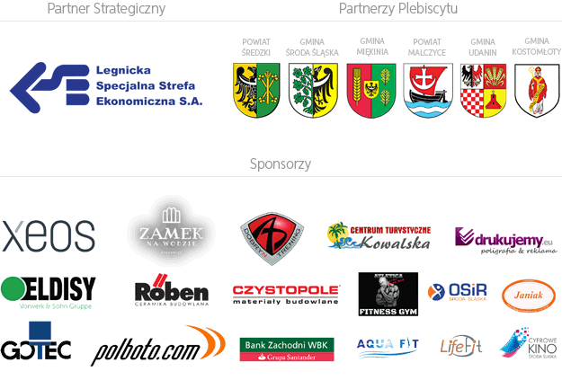 Sponsorzy i Partnerzy Plebiscytu