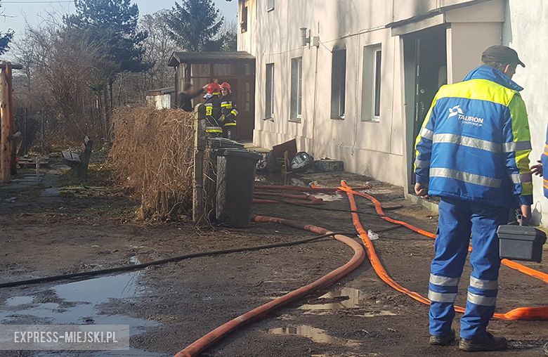 Pożar przy Świdnickiej