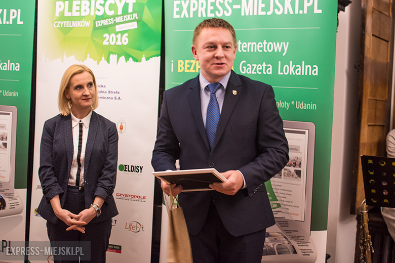 Gabriela Gałdusińska (BZ WBK) oraz Adam Ruciński