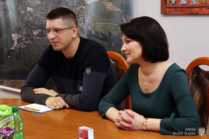 Podpisanie umowy w Urzędzie Miejskim w Środzie Śląskiej