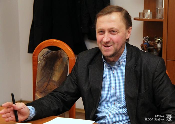 Podpisanie umowy w Urzędzie Miejskim w Środzie Śląskiej