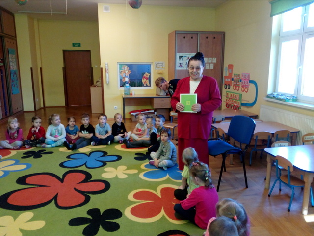 Wizyta Marianny Galas w średzkim przedszkolu