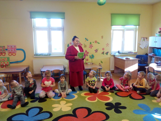 Wizyta Marianny Galas w średzkim przedszkolu