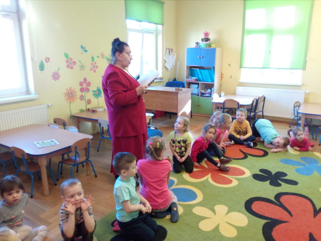 Wizyta Marianny Galas w średzkim przedszkolu
