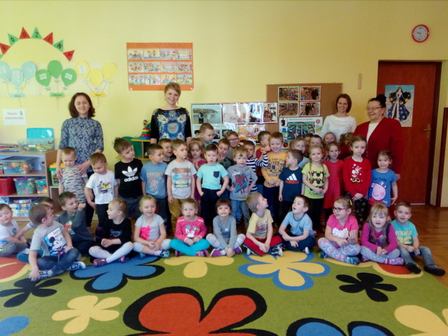 Wizyta Marianny Galas w średzkim przedszkolu