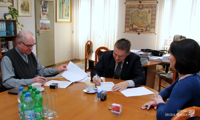 Podpisanie umowy dotacji