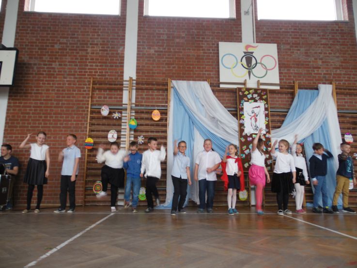 Apel w szkole w Szczepanowie